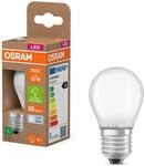 Osram LED-Lampe in klassischer Miniballform, mit dekorativem LED-Filament im...