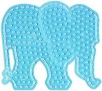 Hama - 8201 &ndash; Kreatives Hobby &ndash; Maxi-Platte &ndash; transparent Elefant