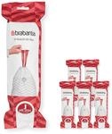 Brabantia 138362 M&uuml;llbeutel, Wei&szlig;, 120