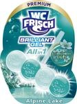WC Frisch Brilliant Gel Alpine Lake (1 St.), intensiver Duft & Glanz