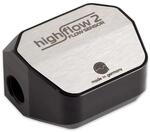 Aqua Computer Durchflusssensor High Flow 2, 2X G1/4 - Silber/schwarz, 53292