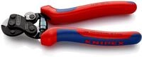 KNIPEX Drahtseilschere f&uuml;r Reifencordmit Mehrkomponenten-H&uuml;llen 160 mm, 95 62 160