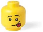 LEGO Small Silly StackableKopf Lagerung, Gelb
