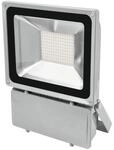 EUROLITE LED IP FL-100 6400K | Flacher Outdoor-Scheinwerfer (IP54) mit 140...