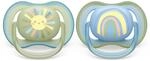 Philips AVENT ultra air Schnuller - 2er Pack, BPA-freier, atmungsaktiver Schnuller