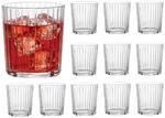 Bormioli Rocco Set mit 12 Negroni Gl&auml;sern aus exklusivem Glas, 35 cl