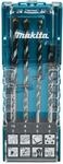 Makita E-15855 Multibohrer-Set 8-teilig in Aufbewahrungsbox, f&uuml;r Stein, Metall,