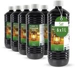 H&ouml;fer Chemie FLAMBIOL Gereinigtes Petroleum 6 x 1 L Heiz&ouml;l