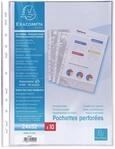 Exacompta 5990E 10er Pack Premium Klarsichth&uuml;llen 90&mu;, F&uuml;r DIN A4+ 24 x 32 cm