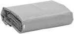 vidaXL Abdeckplane Grau 4x7 m 650 g/m&sup2;
