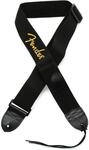 Fender Gitarrengurt, Polyestergewebe mit Gelbem Logo, Verstellbar 33&rdquo;-53&rdquo;,