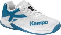 Kempa Jungen Unisex Kinder Wing 2.0 Junior Sport-Schuhe, wei&szlig;/deep blau, 31 EU
