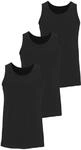 H.I.S Tanktop Unterhemden (3 St&uuml;ck) schwarz