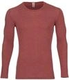 Engel Natur, Herren Shirt Langarm, Wolle & Seide (46-48, Kupfer)