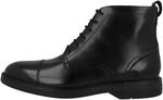 Clarks Aldwin Cap Mens Mid Tan Lea, 11