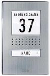 M-e modern-electronics ADV 110.1 EG Tuersprechanlage Kabelgebunden Au&szlig;eneinheit 1