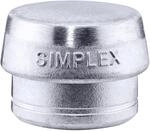 SIMPLEX-Einsatz, Weichmetall, silber | D=80 mm | 3209.080