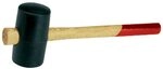 Format 4317784791946 &ndash; gummi-komp. Hammer Gr. 2 A 64 mm schwarz FORTIS