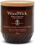 WoodWick ReNew Duftkerze mit knisterndem Docht | Mittelgro&szlig;e Kerze in Cherry Blossom
