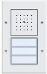Gira 126766 T&uuml;rstation AP 3-fach reinwei&szlig;