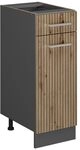 Vicco K&uuml;chenunterschrank R-Line, Artisan-Eiche, 30 cm | 1 Schublade &middot; Ohne