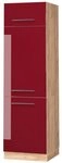 Vicco K&uuml;hlumbauschrank Fame-Line, Bordeaux Hochglanz, 60 cm