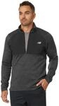 New Balance Herren Athletics Heat Grid 1/2 Zip Sweatshirt, Black, L