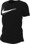NIKE One Swoosh Dri-Fit Kurzarm-Laufoberteil F&uuml;r Damen, Black, HJ2204-010, L
