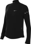 Nike Damen Swift Dri-Fit Uv Hz Sweatshirt, Black/Reflective Silv, S