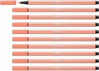 STABILO - Premium-Filzstift - Pen 68-10er Pack - apricot