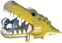 EUGY 650043 Alligator, 3D Tier-Puzzle f&uuml;r Kinder und Erwachsene zum...