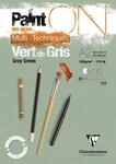 Clairefontaine 975707C - Malblock verleimt mit 30 Blatt Zeichenpapier PaintOn 42x59,4