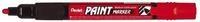 Pentel MMP20-BO Permanent-Marker 2,0 mm Rundspitze Lackmarker, 1 St&uuml;ck, rot
