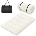 COSTWAY Japanische Futon Matratze, Tatami-Matte, Bodenmatratze, Klappmatratze mit