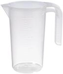 APS Messbecher 0,25 Liter, &Oslash; 7 x H: 12 cm, Kunststoffbecher mit gepr&auml;gter