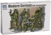 Trumpeter 00422 Modellbausatz Modern German KSK Commandos, Sortiert