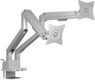 ICY BOX Monitorst&auml;nder f&uuml;r 2 Monitore (17" bis 32"), H&ouml;henverstellbar,