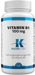 Klean Labs - Vitamin B1 (als Thiaminhydrochlorid) - 100mg pro Kapsel - 120...