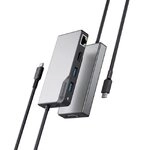 ALOGIC USB-C Fusion MAX 6-in-1 Hub V2-2 x USB-A (5G), 1 x USB-C (5G & 100W PD), HDMI