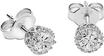 CHRIST Damen-Ohrstecker 925er Silber, recycelt Zirkonia One Size 89084733