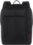 bugatti Clark Rucksack 15" aus Leder, Alltagsrucksack f&uuml;r die Arbeit oder...