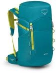 Osprey Jet Kinder Rucksack, 28L, Blue Spikemoss/Lemongrass, O/S