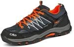 CMP Rigel Low Trekking Wp Walking Shoe, Antracite-Flash Orange, 41 EU, 3Q54554J