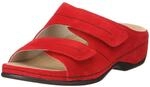 Berkemann Damen Berkoflex Pantolette Micronubuk medium Fu&szlig;bett: herausnehmbar