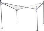 SIENA GARDEN Pavillon BERLINO 400x400 cm anthrazit/wei&szlig;