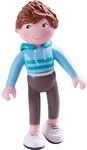 HABA 306170 - Little Friends Emil, Biegepuppen & Tiere ab 3 Jahren, Bunt
