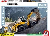 Schmidt 56551 Liebherr Radlader L526 Kinderpuzzle, 150 Teile