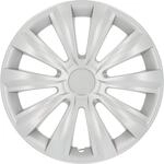 cartrend Radkappen Delta, 14 Zoll, f&uuml;r alle g&auml;ngigen Stahlfelgen, aus