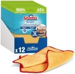 Spontex Microfibre Staubtuch, 12 St&uuml;ck, weiche Mikrofasert&uuml;cher mit