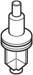 Geberit &ndash; Stecker auf Highlight Spiel 152.087./088.00.1 241681001